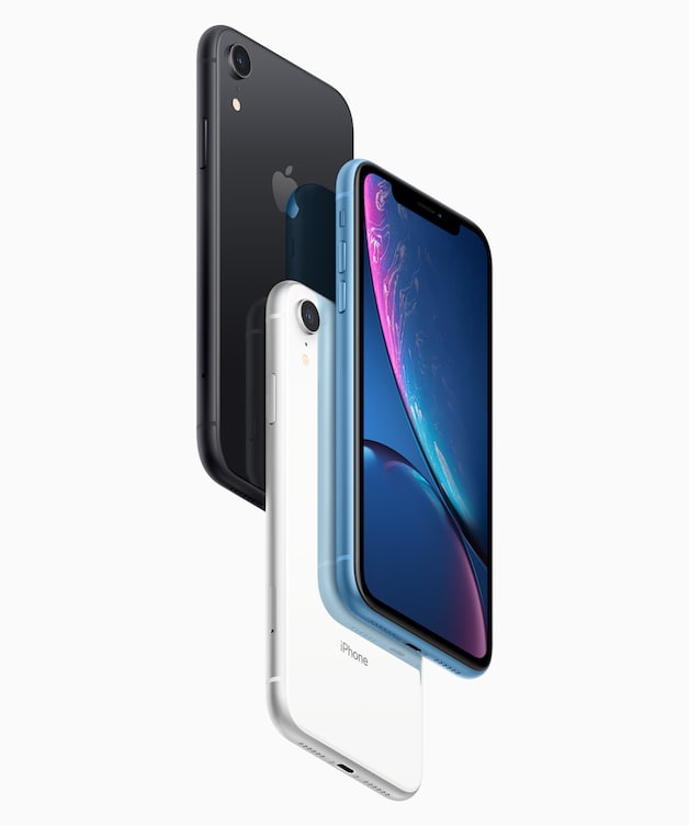 De iPhone XR.