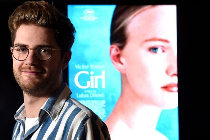 Lukas Dhont voor poster van 'Girl'