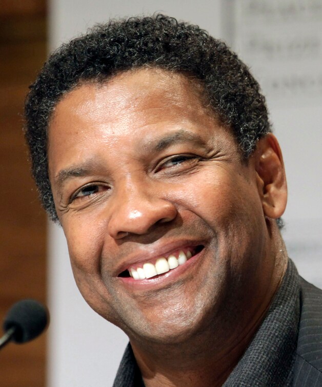 Ook Denzel Washington verdiende zijn plaatsje in de top drie van meest sexy vijftigplusser.