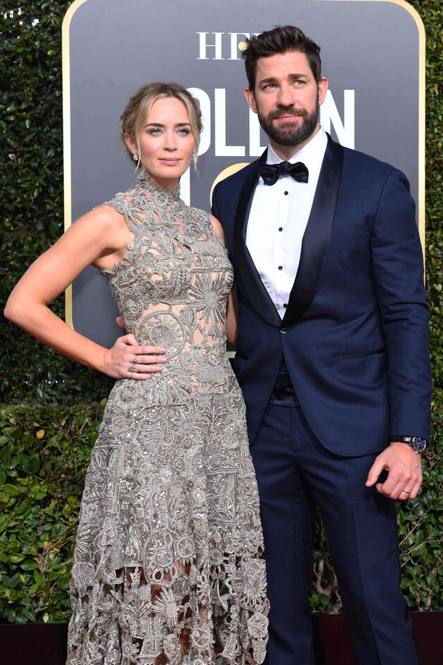Emily Blunt en echtgenoot John Krasinski.
