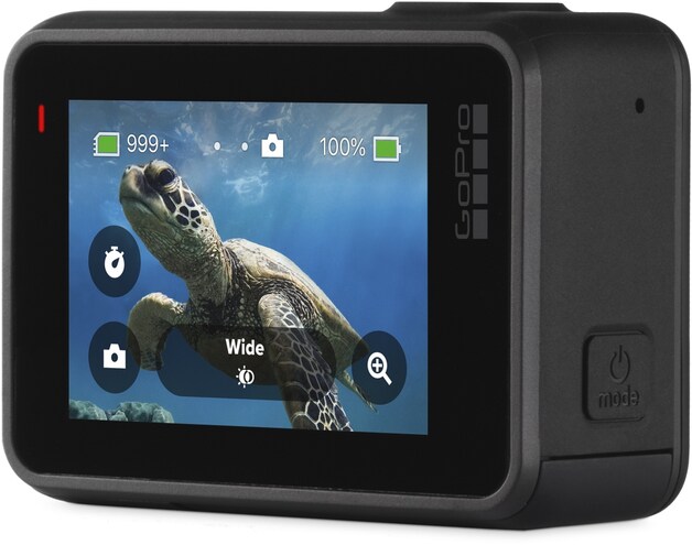 Bij gebruikers die de wat ruigere kicks opzoeken in hun lichaamsbeweging zijn action cams, zoals deze GoPro Hero7, enorm populair.