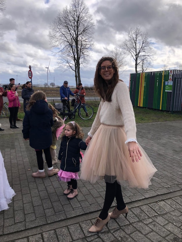 Carnaval bij basisschool De Kleine Prins in Kluizen.