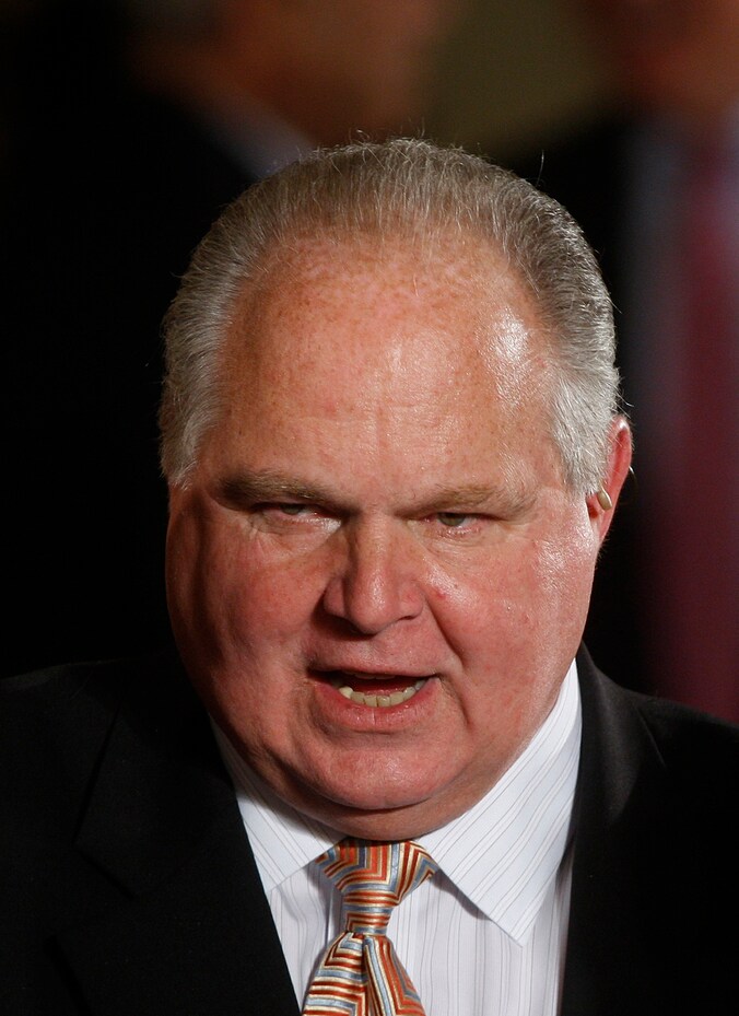 Radiopresentator Rush Limbaugh