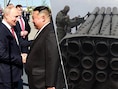 De Russische president Vladimir Poetin en zijn Noord-Koreaanse collega  Kim Jong-un ontmoetten elkaar in september. 
