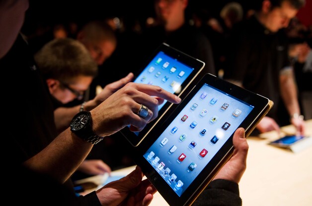 De nieuwe iPad.