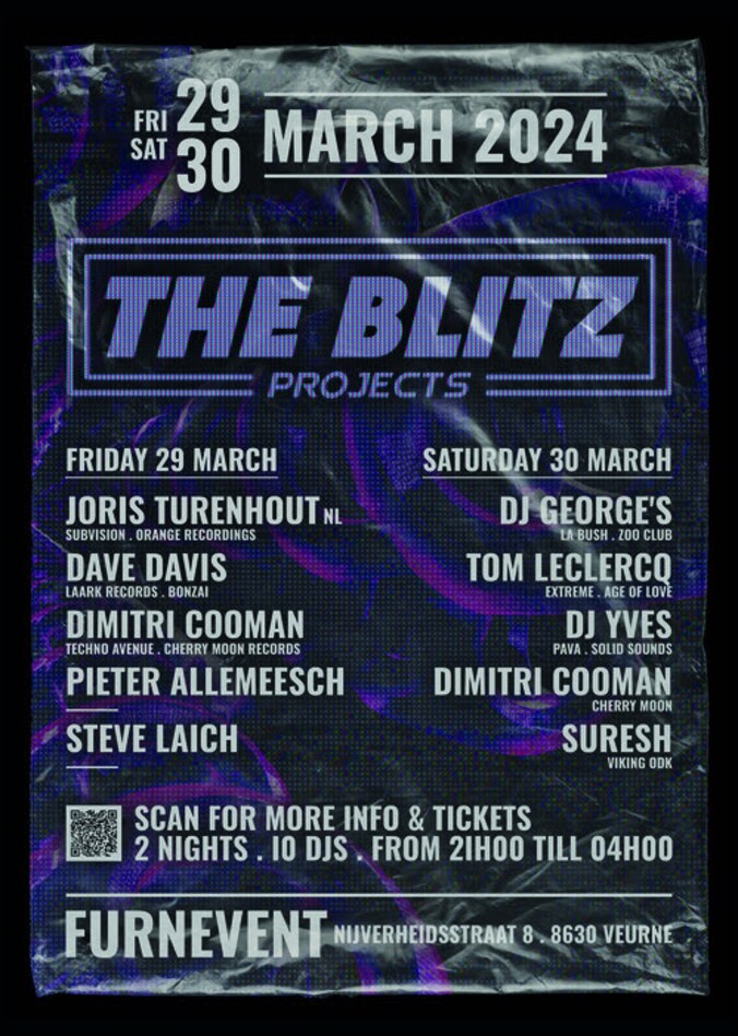Affiche van 'The Blitz Projects'. 