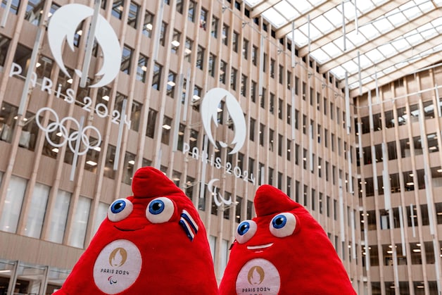Frygische mutsen: mascottes van de Spelen