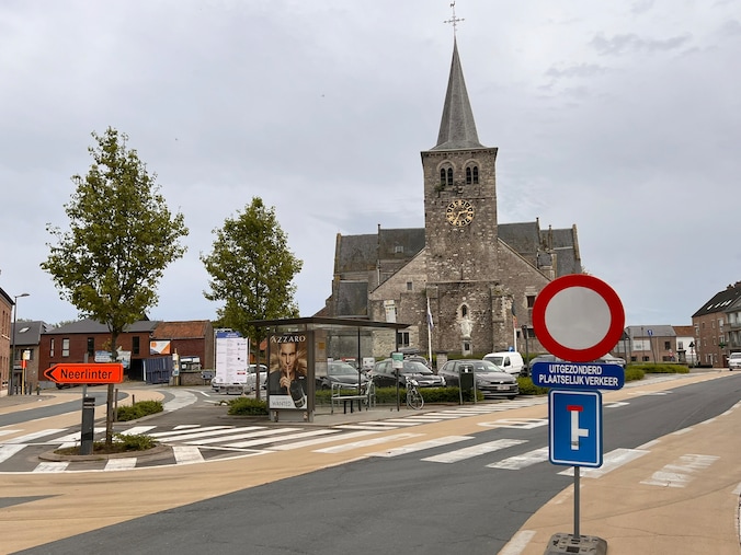 Begin oktober starten de werken in de Sint-Hubertusstraat, aan het kruispunt met de Dalweg in Oplinter.
