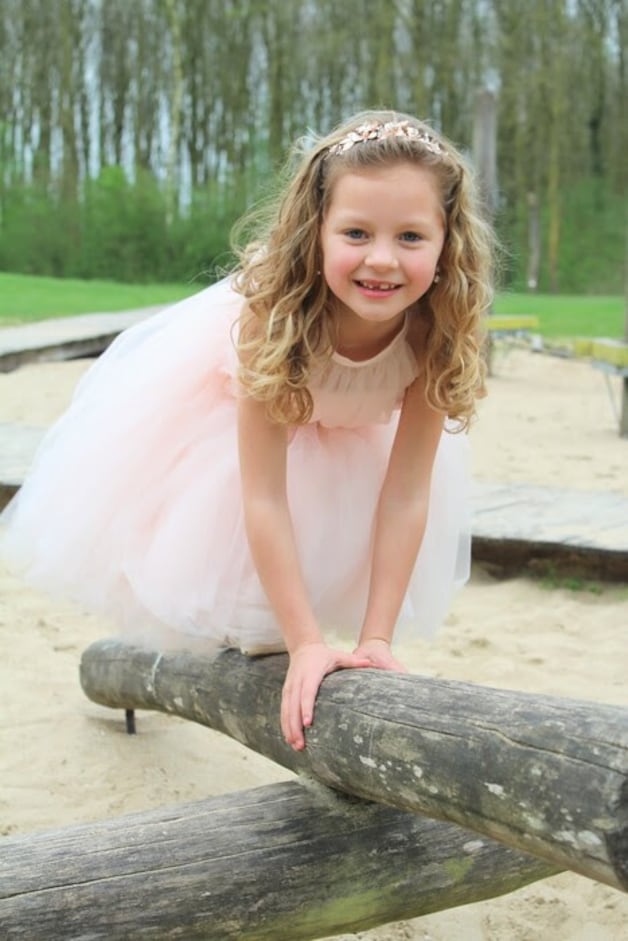 Noémie op domein Bergelen in Gullegem.