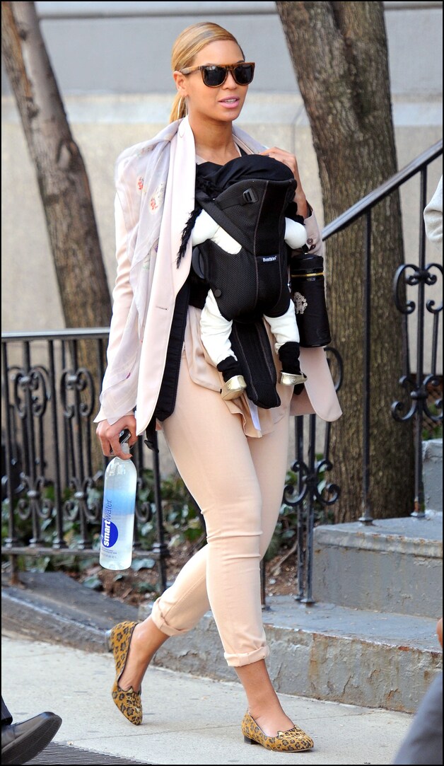 Beyoncé met Blue Ivy.