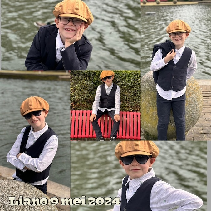 Liano doet op 9 mei zijn communie.