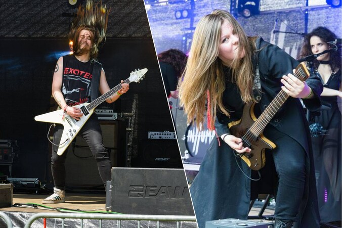 World Decay /  Gitariste Céline Mazay van InHuman