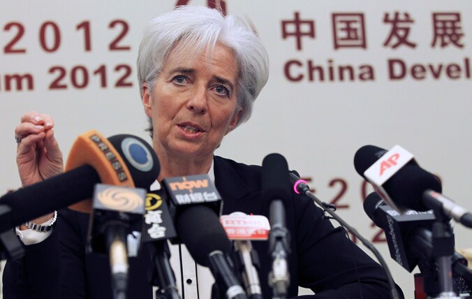 IMF-topvrouw Christine Lagarde.