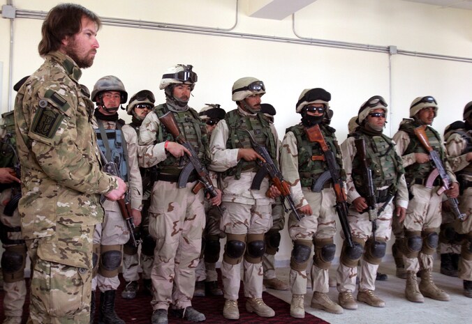 Poolse troepen in Afghanistan.