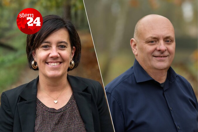 Schepenen An Hermans (N-VA) en Rob Blockx (Iedereen2370) nemen het in oktober tegen elkaar op als de lijsttrekkers van de momenteel grootste partijen in Arendonk.