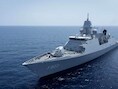 Het Nederlandse marineschip Zr. Ms. Tromp.