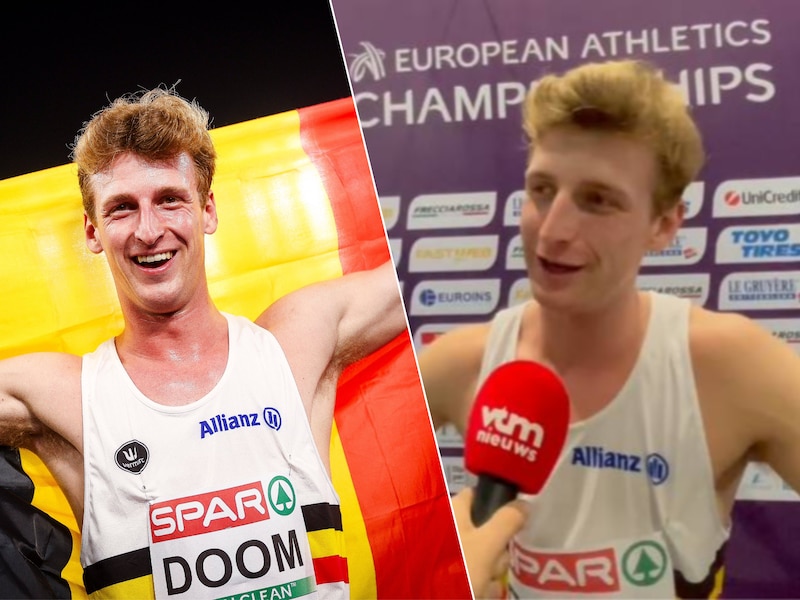 “Ik was al blij dat ik kon starten”: goudhaantje Alexander Doom pakt nu ook EK-titel op 400m met verbluffend Belgisch record