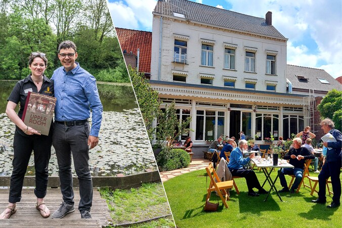 Kat Brogan, directeur Mercat Tour International, wil Talbot House jaarlijks een donatie geven van 1.000 pond.