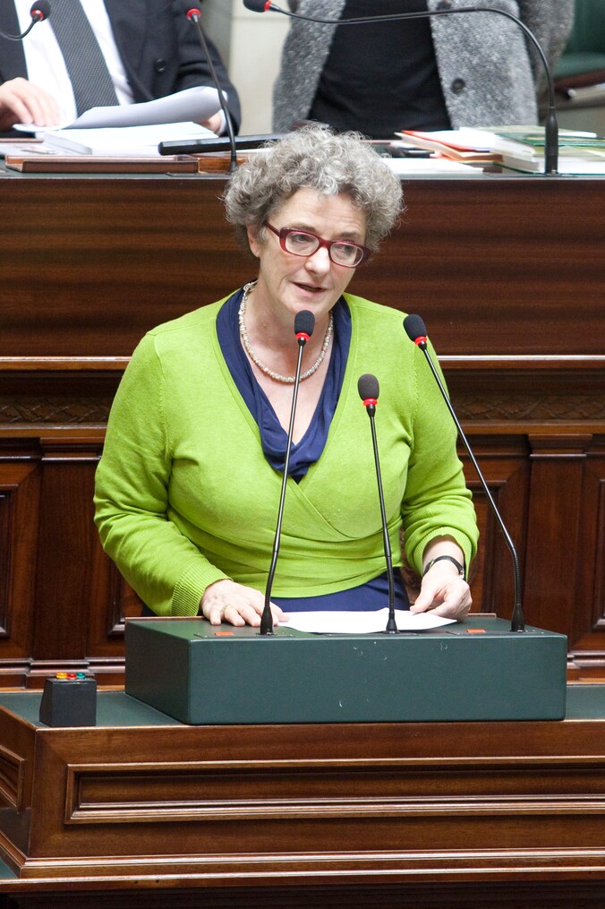 Minister van werk Monica De Coninck.