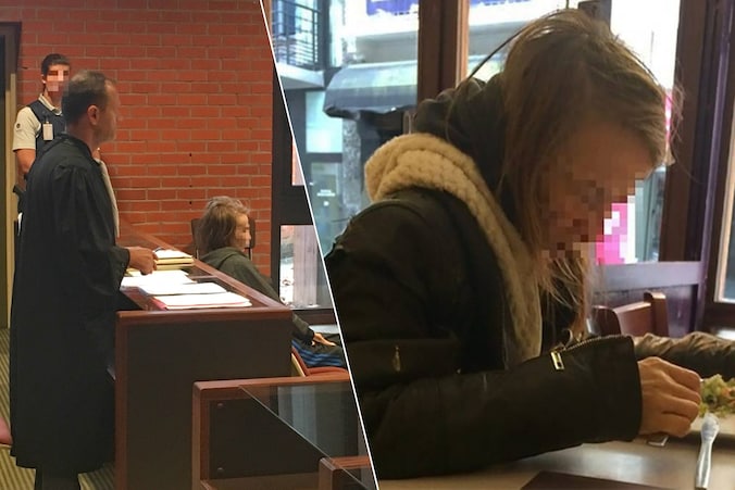 Nadine W. verscheen de voorbije jaren al talloze keren voor de rechtbank in West-Vlaanderen.