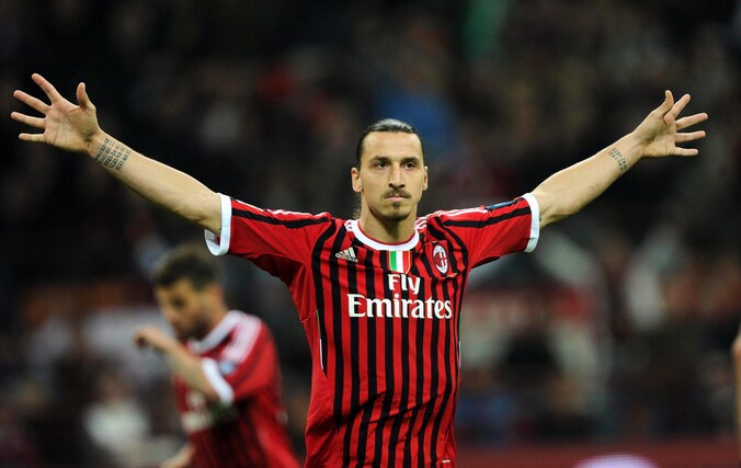 Zlatan Ibrahimovic.
