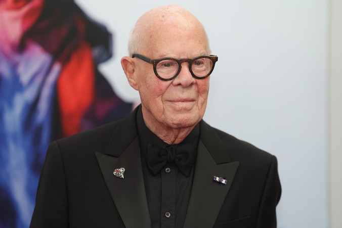 Hans van Manen op het Nationale Ballet Gala 2024.