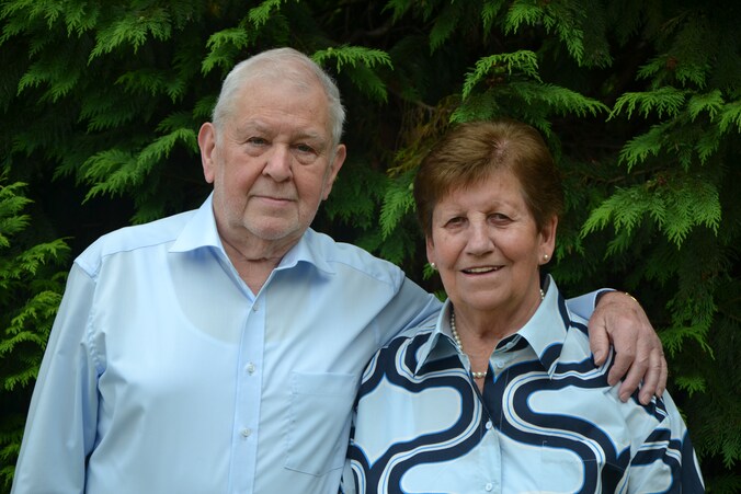 Angèle en Michel uit Mol vieren 60-jarig huwelijksjubileum.