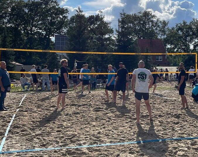 Beachvolleybalveld in Centrum Meulstee
