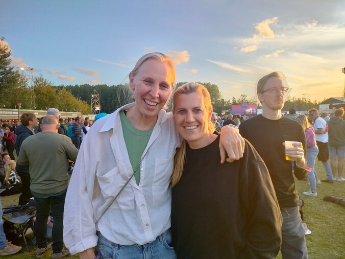Ann Wauters bezoekt Rock Werchter voor de eerste keer.