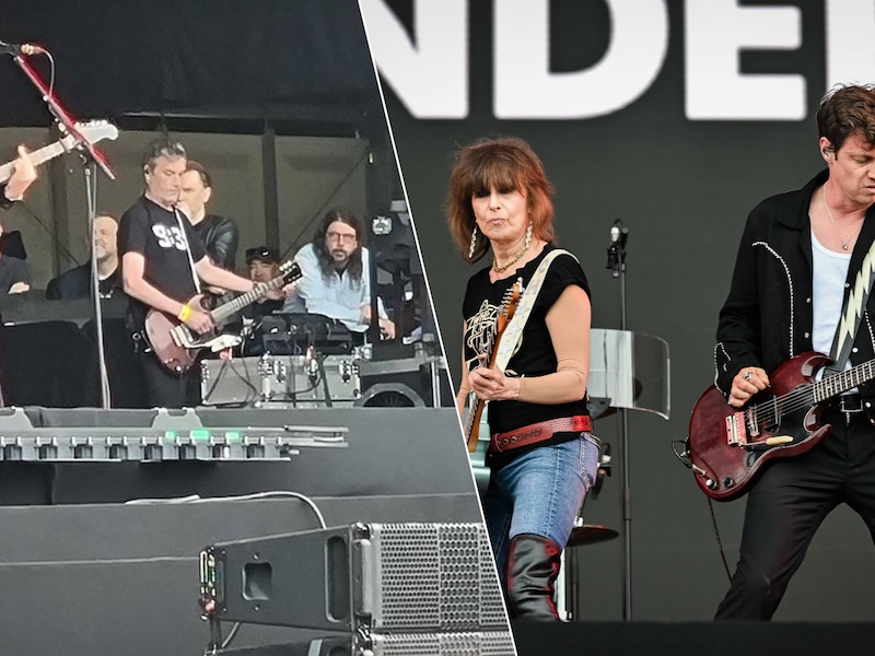Verrassing in de coulissen: Dave Grohl pikt concert Pretenders mee tijdens Rock Werchter