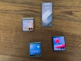 De Motorola Razr 50, Samsung Galaxy Fold 6, Samsung Galaxy Flip 6 en Motorola Razr 50 Ultra.