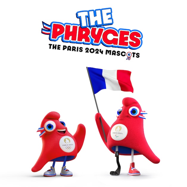 De mascottes van de Olympische en Paralympische Spelen in Parijs