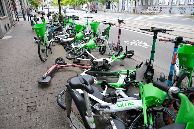Lime-steps opnieuw beschikbaar in Brussel dankzij overgenomen ...