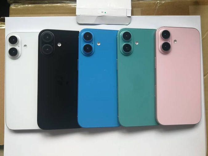 Zijn dit de kleurtjes van de nieuwe iPhone 16?