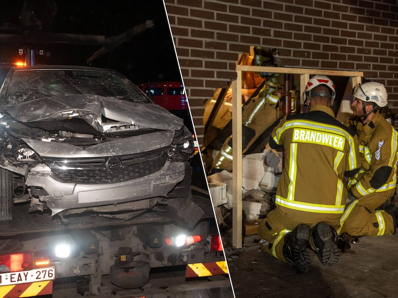 Jongeman (25) wil broer (16) leren rijden, maar die knalt tegen muur van Carrefour-parking in Gent: “Het was een dommigheid”