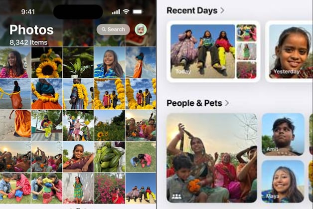 De vernieuwde Foto's in iOS 18.