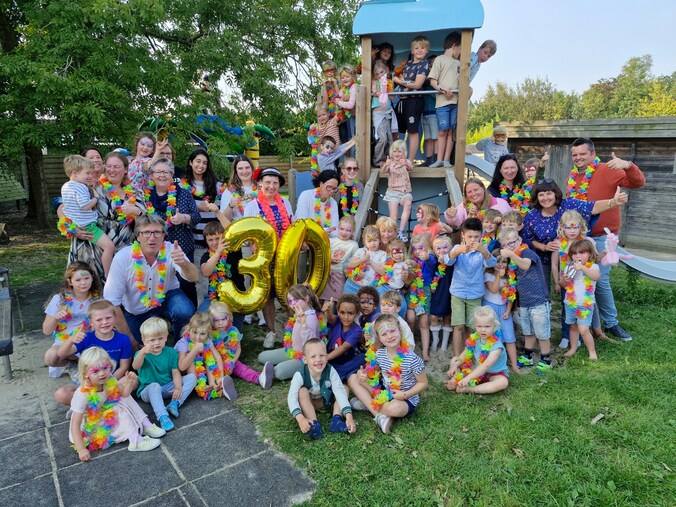 IBO De Duiventil in Lichtervelde vierde de 30ste verjaardag samen met de kinderen