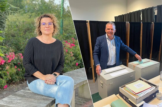 Vicky Dereere / Burgemeester Steve Vandenberghe