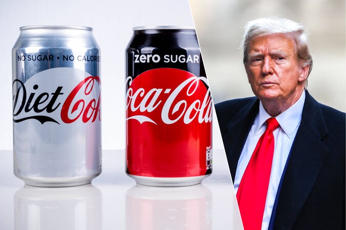 Donald Trump drinkt naar verluidt twaalf blikjes Cola Light per dag. Kan één glas ook al ongezond zijn?