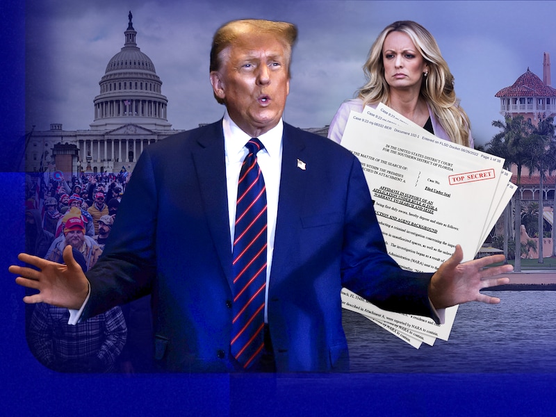 Donald Trump riskeert zware straffen in vier zaken, maar geen enkele rechter zal hem nog durven veroordelen