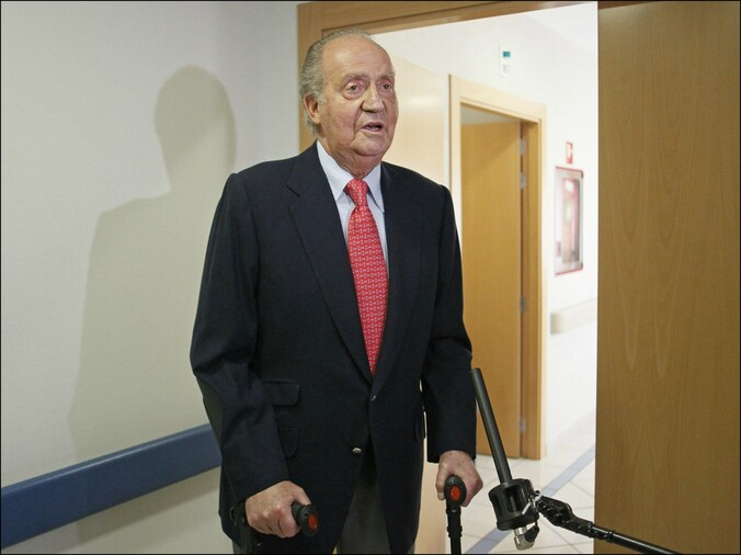 De Spaanse koning Juan Carlos I.