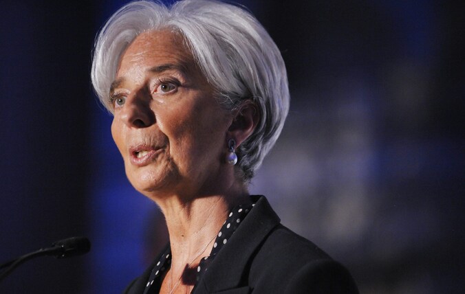 IMF-topvrouw Christine Lagarde.