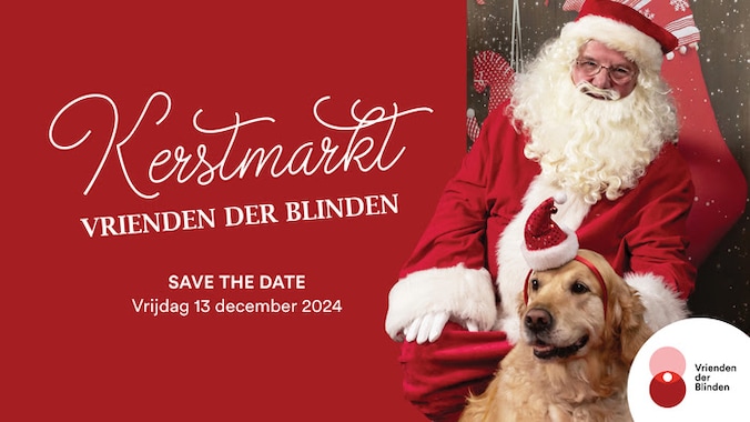 Kerstmarkt van Vrienden Der Blinden.