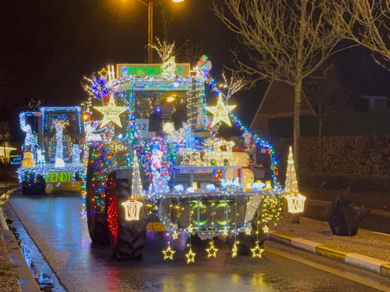 Tractorlichtstoet rijdt opnieuw door Steenokkerzeel