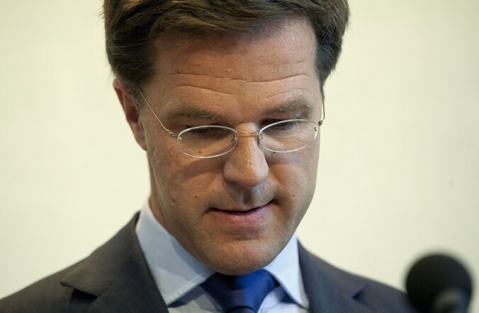 Premier Mark Rutte.
