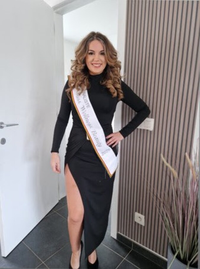 Tatjana Peremans neemt deel aan Miss Wellness Beauty.