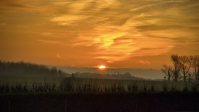 Zonsopgang in Tongeren