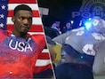 “Buitensporig geweld”: topsprinter Fred Kerley, medaillewinnaar in Parijs, geslagen en getaserd bij brutale arrestatie