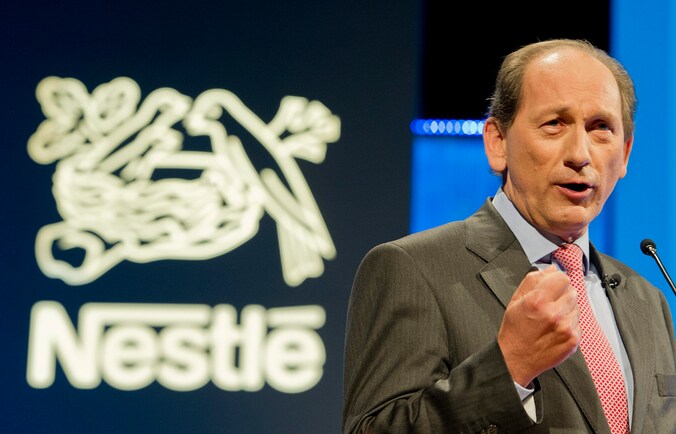 Als de initiatiefnemers het halen, is dat slecht nieuws voor de ceo van Nestlé, de West-Vlaming Paul Bulcke.