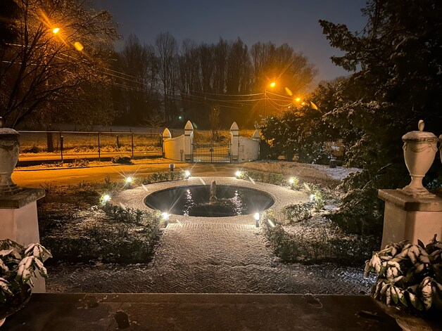 Sneeuw in Ronse